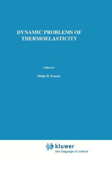 Dynamic Problems of Thermoelasticity / Edition 1