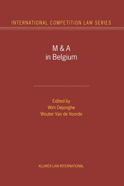 M&A in Belgium