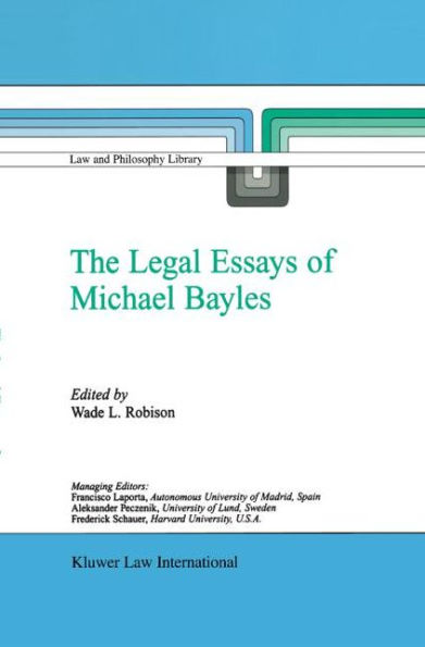 The Legal Essays of Michael Bayles