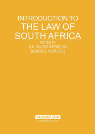 Title: Introduction to the Law of South Africa, Author: C. G. van der Merwe
