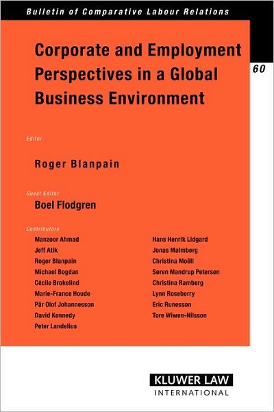 Corporate and Employment Perspectives in a Global Business Environment ...