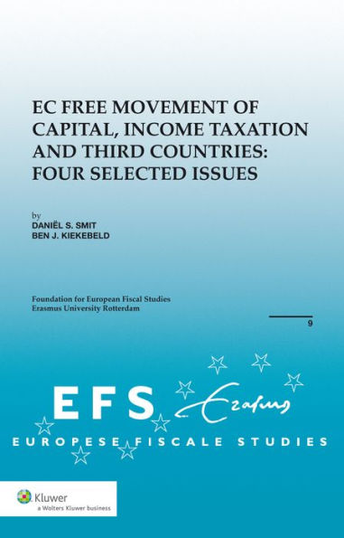 EC Free Movement of Capital, Corporate Income Taxation and Third Countries: Four Selected Issues
