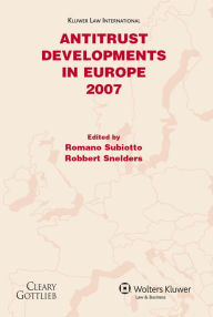 Title: Antitrust Developments in Europe 2007, Author: Roman Subiotto