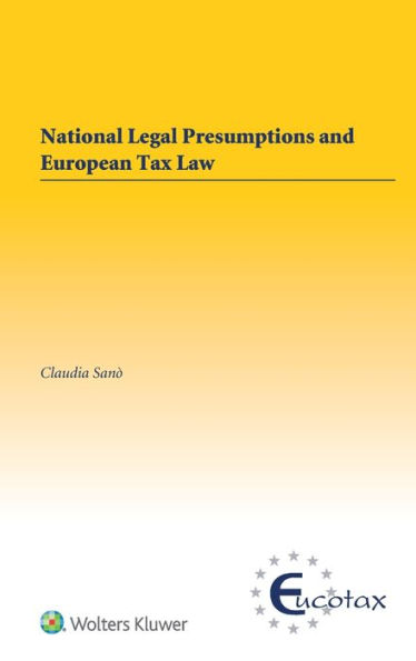 National Legal Presumptions and European Tax Law