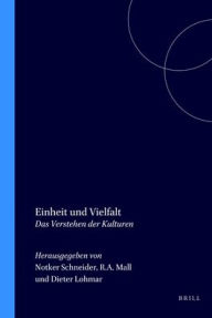 Title: Einheit und Vielfalt: Das Verstehen der Kulturen, Author: Brill