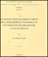 Title: Catalogue des Fragments Coptes de la Bibliotheque Nationale et Universitaire de Strasbourg: I. Fragments Bibliques, Author: A Boudhors