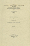 Title: Chronica minora: (Syr. III, 4), V., Author: EW Brooks