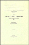 Title: Dionysii bar Salibi commentarii in evangelia, I: (Syr. II, 98), V., Author: I-B Chabot