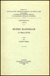 Title: Severe d'Antioche. Le Philalethe: T., Author: R Hespel