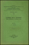 Title: Lettres de S. Antoine. Version georgienne et fragments coptes. Iber. 5., Author: G Garitte