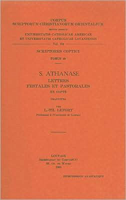 S. Athanase. Lettres festales et pastorales en copte: V.