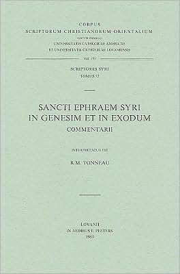 Sancti Ephraem Syri in Genesim et in Exodum commentarii: V.