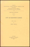 Title: Atti di Krestos Samra: T., Author: E Cerulli