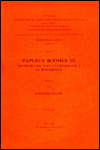 Papyrus Bodmer, III. Evangile de Jean et Genese I-IV, 2 en bohairique. Copt. 26