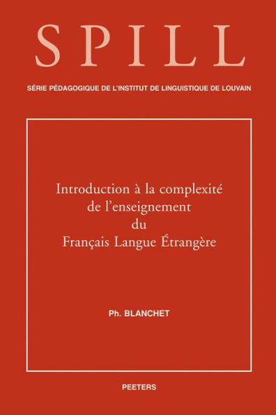 Introduction a la complexite de l'enseignement du francais langue etrangere