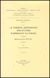 La version armenienne des Oeuvres d'Aphraate le Syrien, III. Arm. 12.