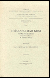 Theodore Bar Koni. Livre des Scolies, II. Mimre VI-XI: V.