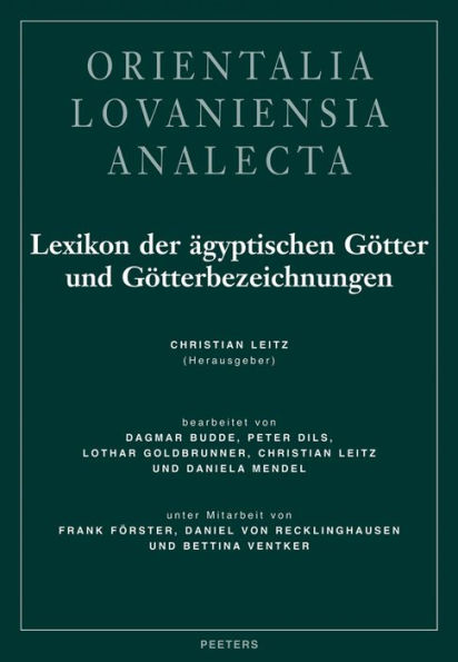 Lexikon der agyptischen Gotter und Gotterbezeichnungen: Band V