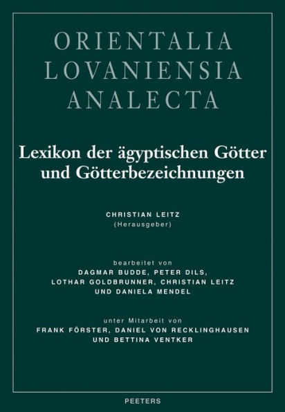 Lexikon der agyptischen Gotter und Gotterbezeichnungen 7