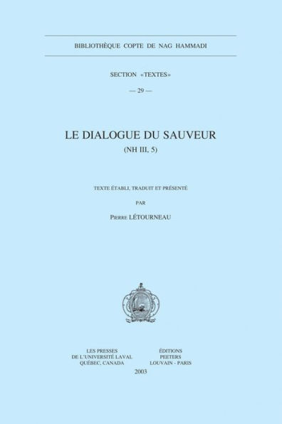 Le Dialogue du Sauveur (NH III,5)