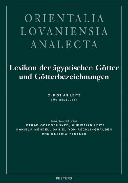 Lexikon der Aegyptischen Gotter und Gotterbezeichnungen Vol. 8