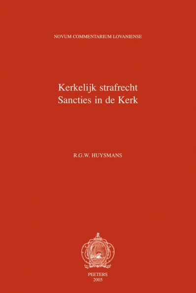 Liber VI: Kerkelijk Strafrecht Sancties in de Kerk: De sanctionibus in ecclesia Historische Inleiding en het Wetboek van 1983, Strafwet en Strafverordening, strafbaar Subject, Straffen, Toepassing en Ophouden van Straffen, afzonderlijke Misdrijven en hun