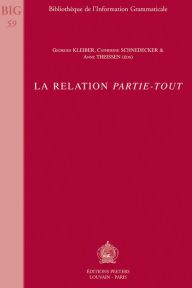 Title: La relation Partie - Tout, Author: G Kleiber