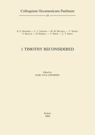 Title: 1 Timothy Reconsidered, Author: KP Donfried