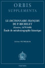 Le Dictionnaire francois de P. Richelet (Geneve, 1679/1680): Etude de metalexicographie historique
