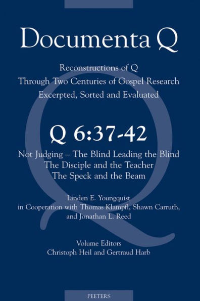 Q6: 37-42. Not Judging - The Blind Leading the Blind - The Disciple and the Teacher - The Speck and the Beam