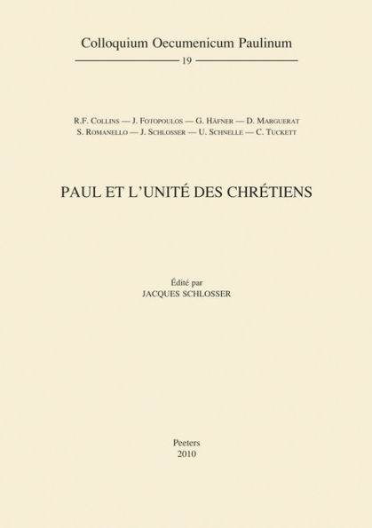 Paul et l'unite des chretiens