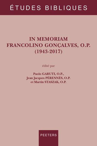 In memoriam Francolino Goncalves, O.P. (1943-2017)