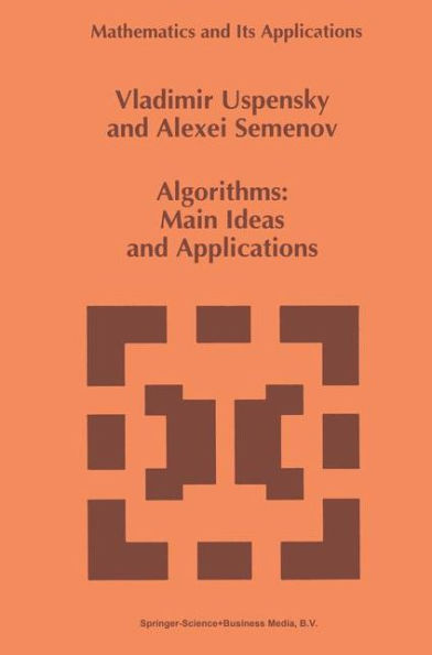 Algorithms: Main Ideas and Applications