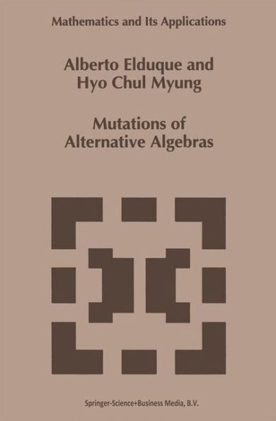 Mutations of Alternative Algebras / Edition 1