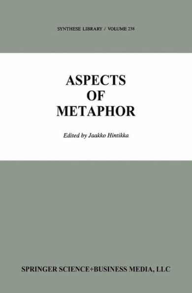Aspects of Metaphor / Edition 1