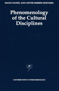 Title: Phenomenology of the Cultural Disciplines, Author: Mano Daniel