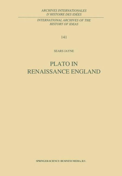 Plato Renaissance England