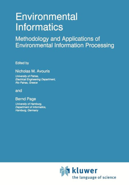 Environmental Informatics: Methodology and Applications of Environmental Information Processing