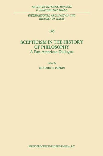 Scepticism the History of Philosophy: A Pan-American Dialogue