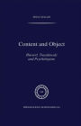 Content and Object: Husserl, Twardowski and Psychologism