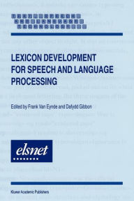 Title: Lexicon Development for Speech and Language Processing, Author: Frank Van Eynde