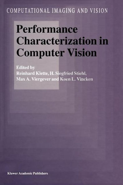 Performance Characterization Computer Vision