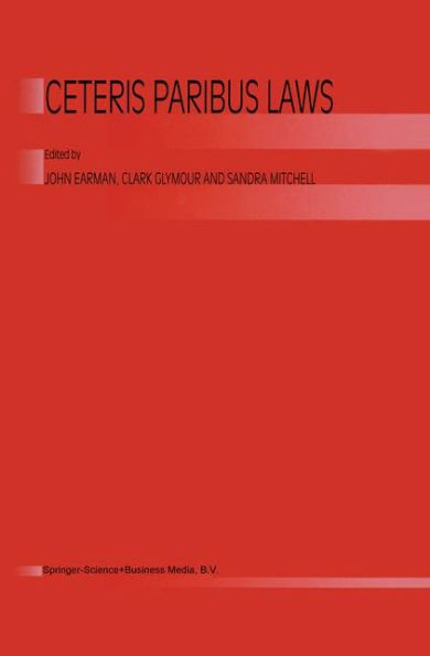 Ceterus Paribus Laws / Edition 1