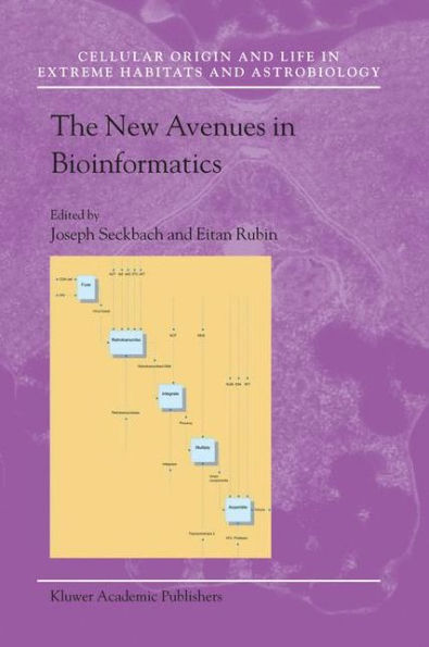 The New Avenues in Bioinformatics / Edition 1