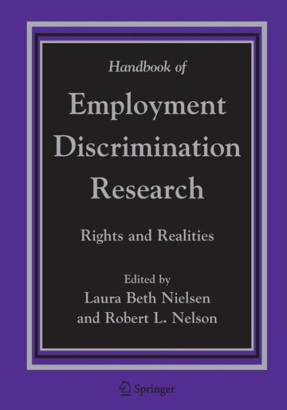 Handbook of Employment Discrimination Research: Rights and Realities / Edition 1