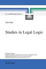 Title: Studies in Legal Logic, Author: Jaap Hage