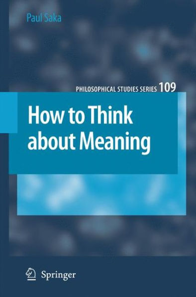 How to Think about Meaning