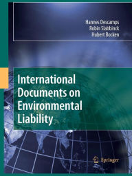 Title: International Documents on Environmental Liability, Author: Hannes Descamps