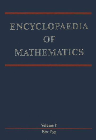 Encyclopaedia of Mathematics: Stochastic Approximation - Zygmund Class of Functions / Edition 1