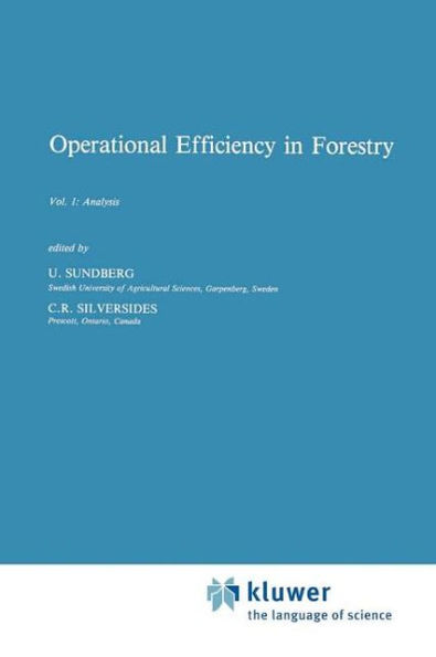 Operational Efficiency Forestry: Vol. 1: Analysis